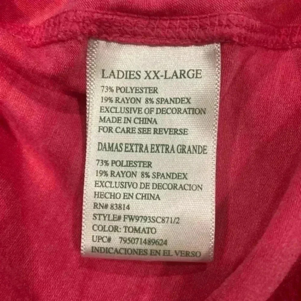 ⭐️ Pink athletic tangerine top in size xxl - Picture 6 of 6